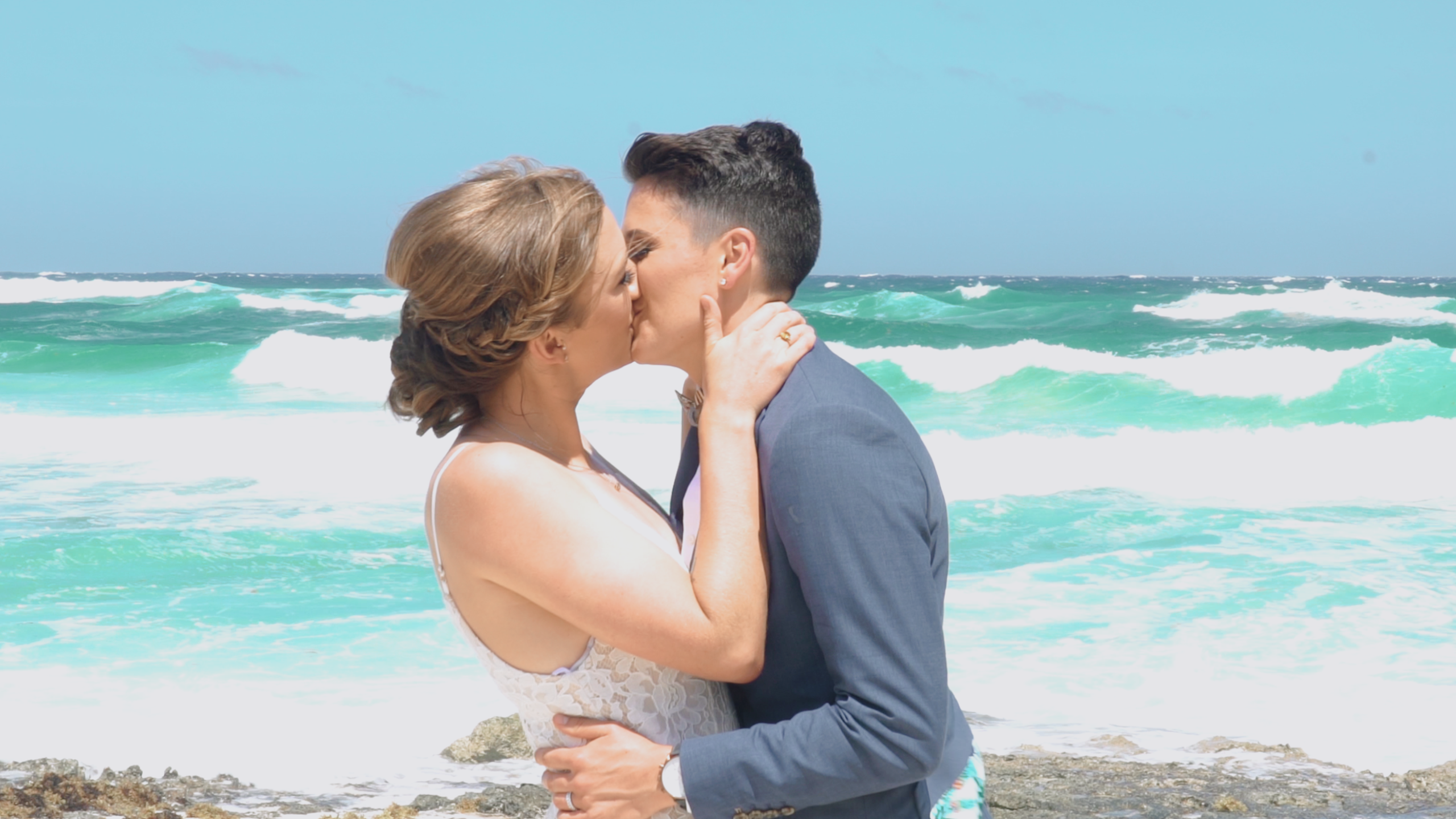 Jessica and Greta's Wedding in Cozumel, Mexico