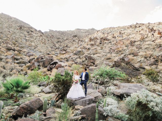 Katie and Brian&apos;s Wedding in North Palm Springs, California 13