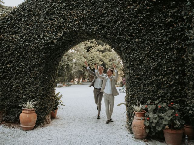 Klaus and Giulio&apos;s Wedding in Livorno, Italy 38
