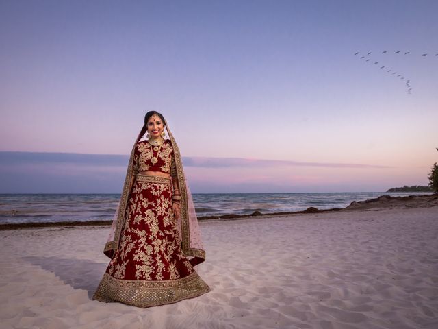 ARICH and KARISHMA&apos;s Wedding in Playa del Carmen, Mexico 15