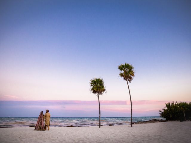 ARICH and KARISHMA&apos;s Wedding in Playa del Carmen, Mexico 17