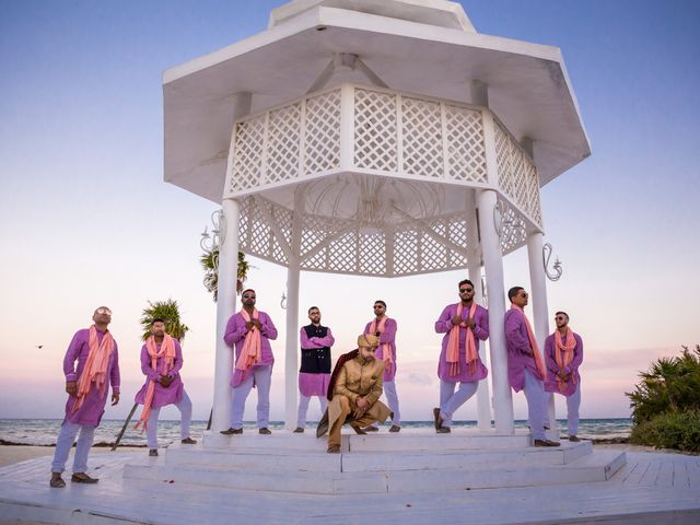 ARICH and KARISHMA&apos;s Wedding in Playa del Carmen, Mexico 18