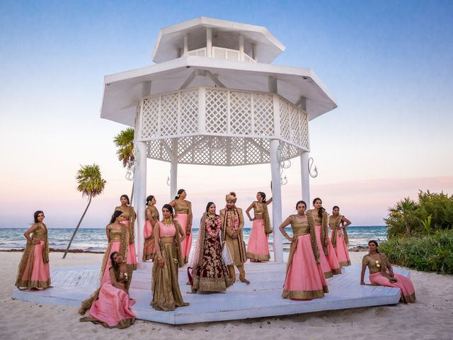 ARICH and KARISHMA&apos;s Wedding in Playa del Carmen, Mexico 19