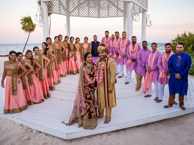 ARICH and KARISHMA&apos;s Wedding in Playa del Carmen, Mexico 20