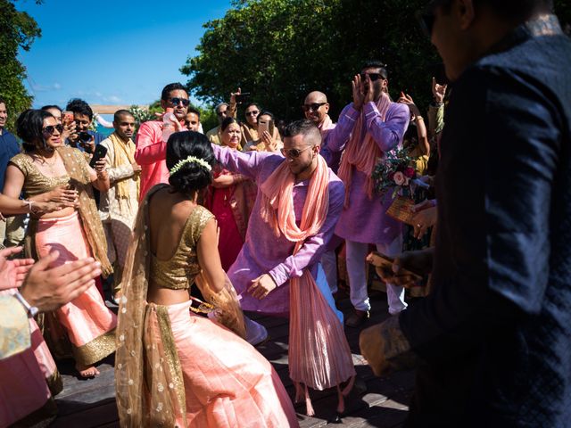 ARICH and KARISHMA&apos;s Wedding in Playa del Carmen, Mexico 56