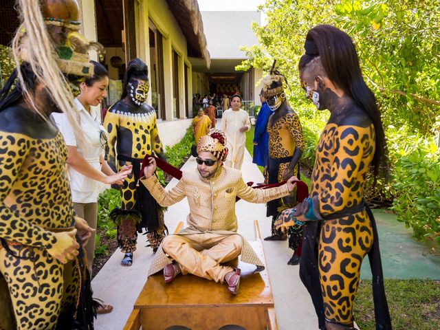 ARICH and KARISHMA&apos;s Wedding in Playa del Carmen, Mexico 63