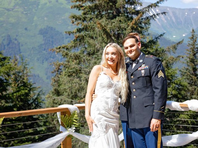 Joseph and Amber&apos;s Wedding in Girdwood, Alaska 18