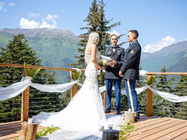 Joseph and Amber&apos;s Wedding in Girdwood, Alaska 28