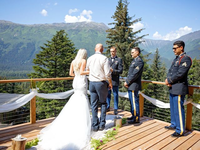 Joseph and Amber&apos;s Wedding in Girdwood, Alaska 29