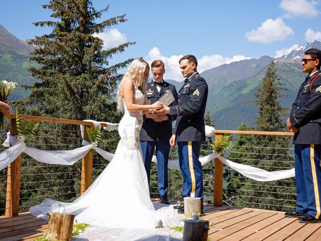 Joseph and Amber&apos;s Wedding in Girdwood, Alaska 43