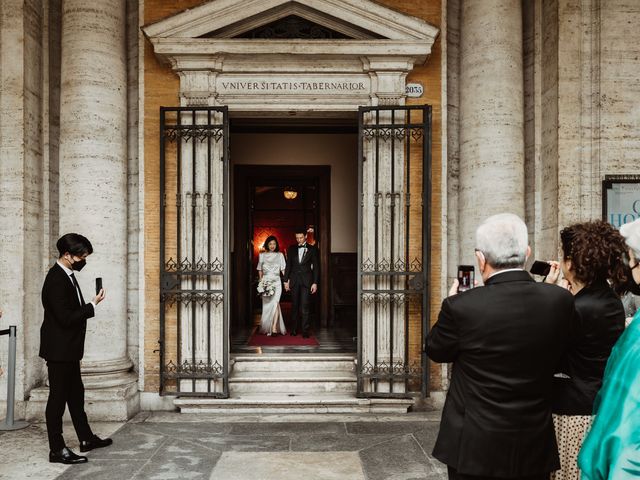 John and Kanae&apos;s Wedding in Rome, Italy 41