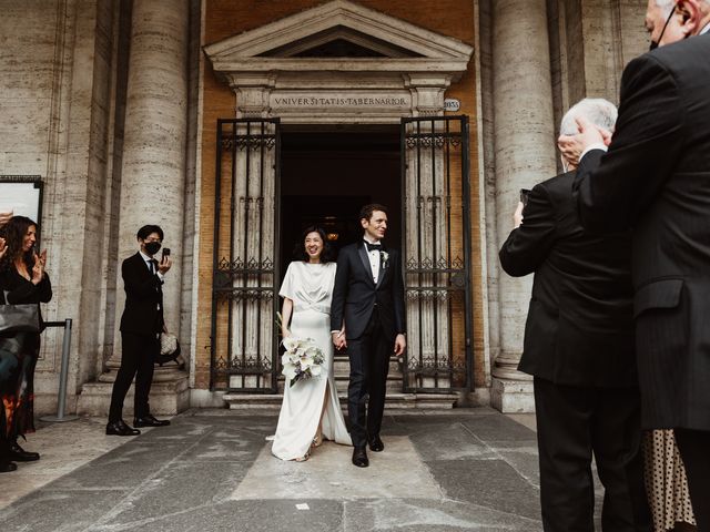 John and Kanae&apos;s Wedding in Rome, Italy 43