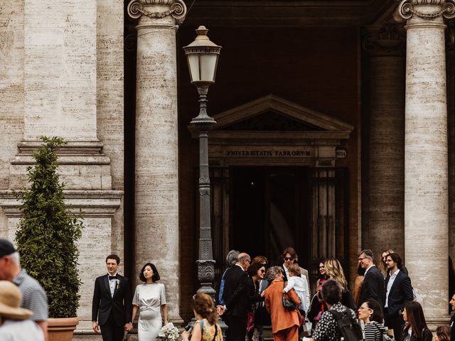 John and Kanae&apos;s Wedding in Rome, Italy 50