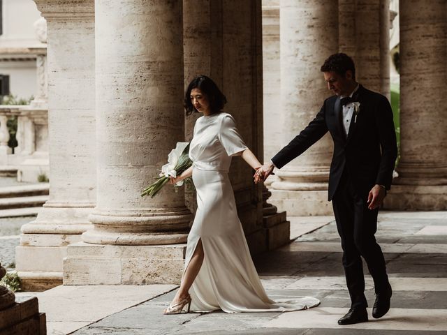 John and Kanae&apos;s Wedding in Rome, Italy 58