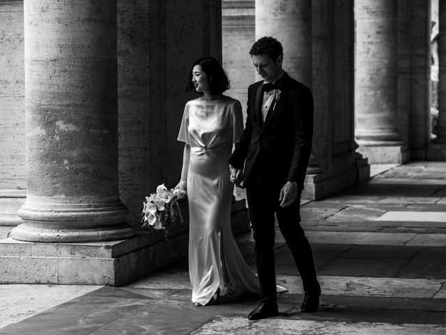 John and Kanae&apos;s Wedding in Rome, Italy 59