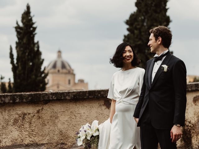 John and Kanae&apos;s Wedding in Rome, Italy 64