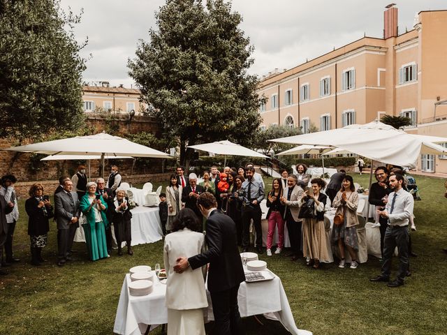 John and Kanae&apos;s Wedding in Rome, Italy 93