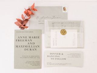 Anne Marie &amp; Max&apos;s wedding 1