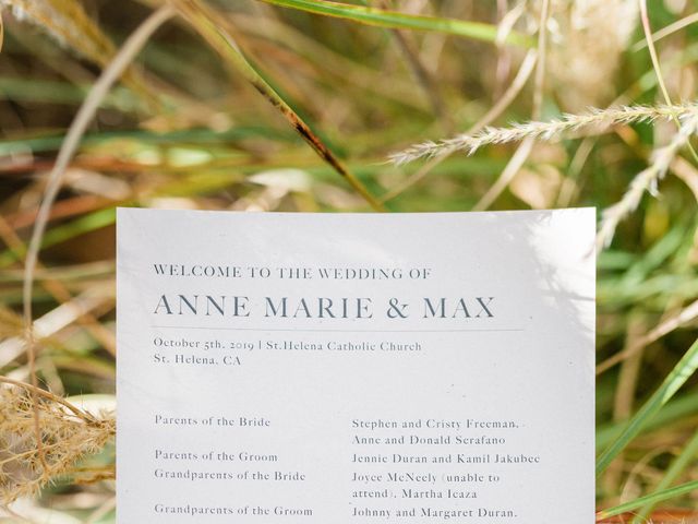Max and Anne Marie&apos;s Wedding in Calistoga, California 9