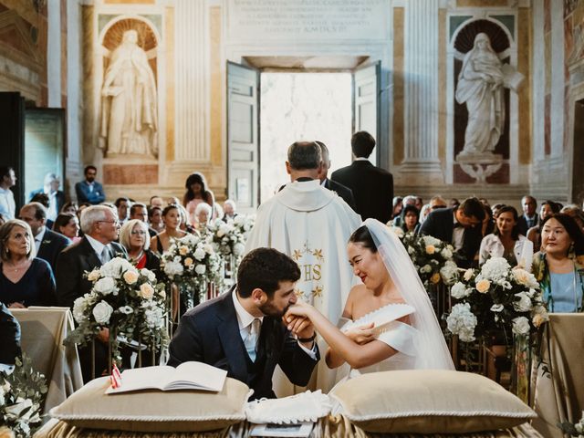 Francesco and Izabella&apos;s Wedding in Rome, Italy 47
