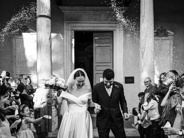 Francesco and Izabella&apos;s Wedding in Rome, Italy 50