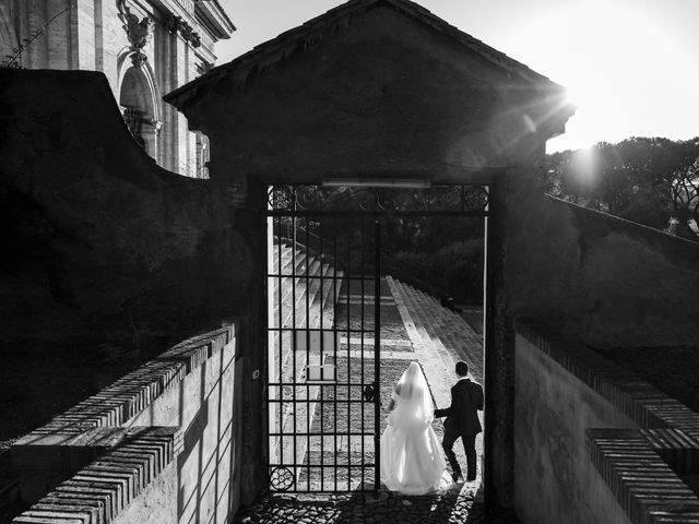 Francesco and Izabella&apos;s Wedding in Rome, Italy 61