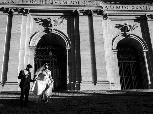 Francesco and Izabella&apos;s Wedding in Rome, Italy 63