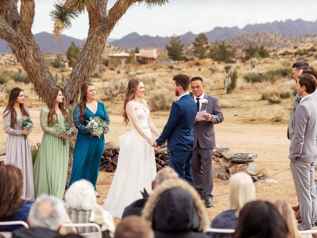 Trent and Julie&apos;s Wedding in Pioneertown, California 5