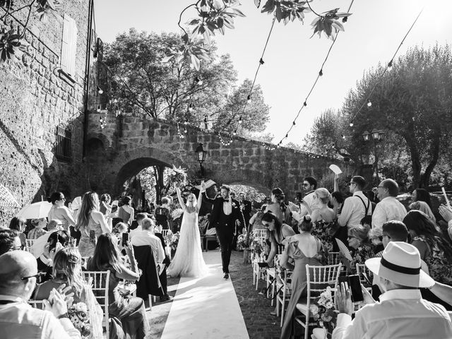 Marcus and Georgina&apos;s Wedding in Rome, Italy 45