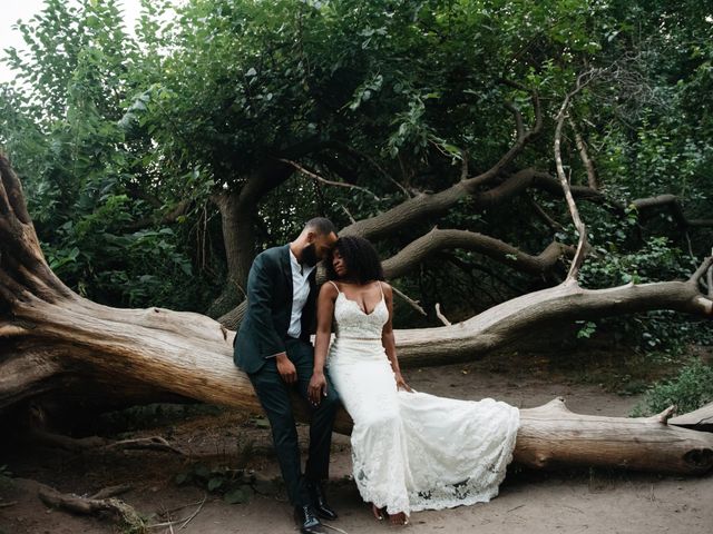 Chris and Akilah&apos;s Wedding in Brooklyn, New York 57