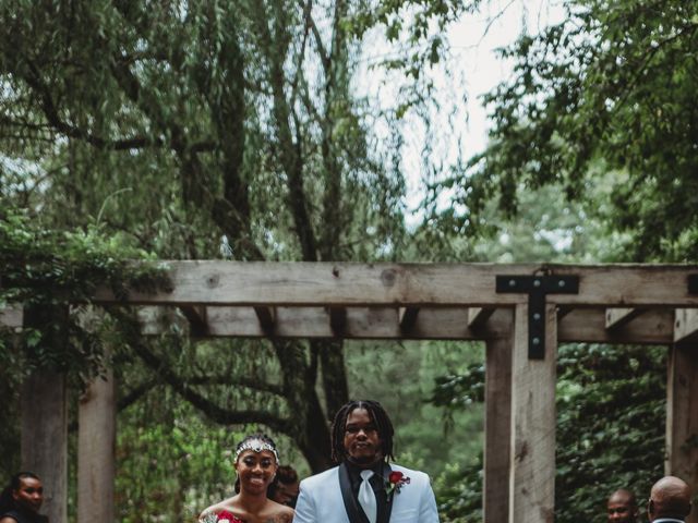 Al&apos;Janir and Shania&apos;s Wedding in Powhatan, Virginia 37