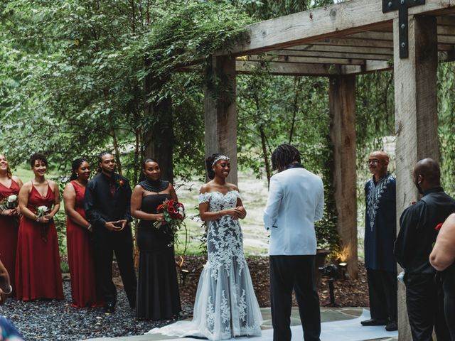 Al&apos;Janir and Shania&apos;s Wedding in Powhatan, Virginia 38