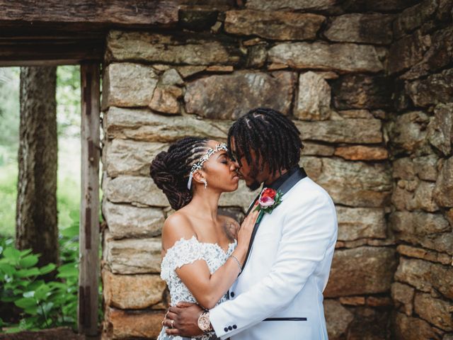 Al&apos;Janir and Shania&apos;s Wedding in Powhatan, Virginia 53