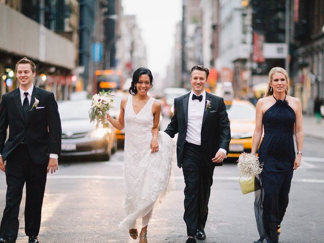 Christina and Keith&apos;s wedding in New York 11