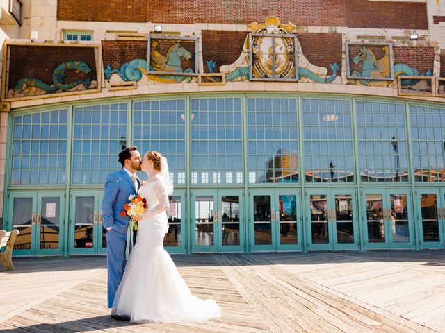 Sarah and Andrew&apos;s Wedding in Asbury Park, New Jersey 46