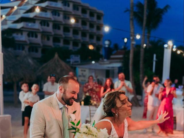 Steven and Katie's Wedding in Noord, Aruba 11