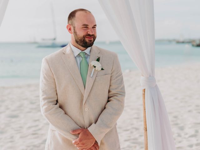 Steven and Katie's Wedding in Noord, Aruba 16