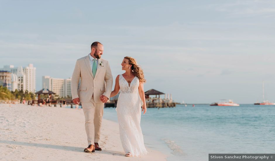 Steven and Katie's Wedding in Noord, Aruba