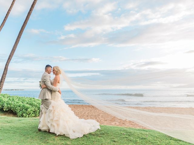 Antonio and Kirsten&apos;s Wedding in Lahaina, Hawaii 29