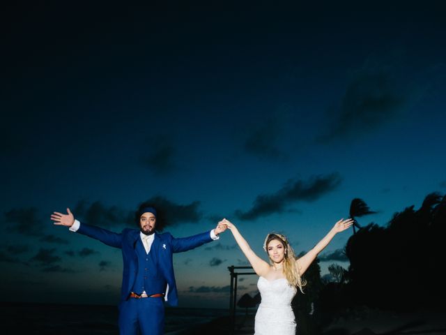 Askam and Mirna&apos;s Wedding in Playa del Carmen, Mexico 26