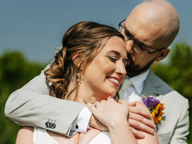Luke and Michelle's Wedding in Hebron, Illinois 11