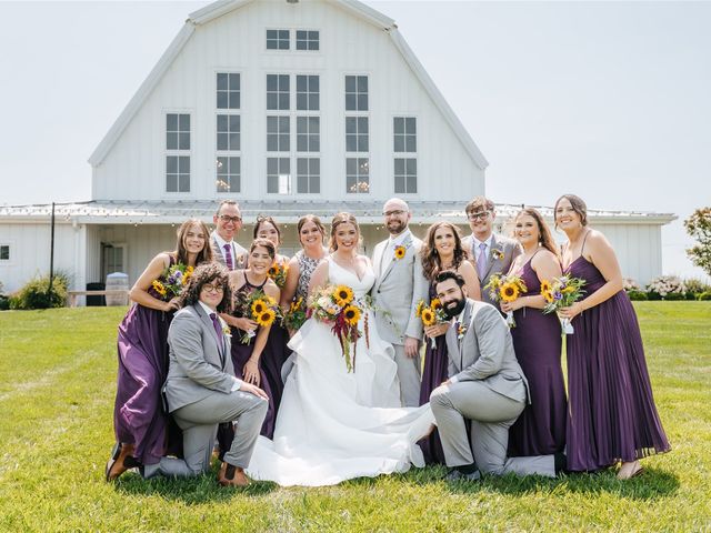 Luke and Michelle's Wedding in Hebron, Illinois 77