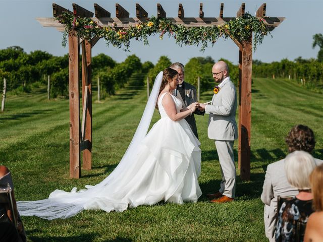 Luke and Michelle's Wedding in Hebron, Illinois 89