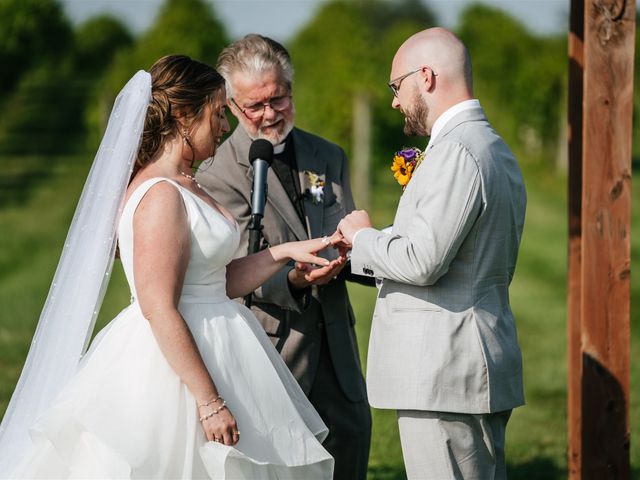 Luke and Michelle's Wedding in Hebron, Illinois 90