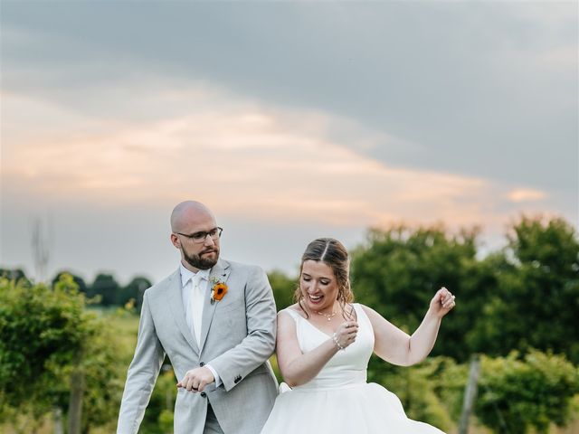 Luke and Michelle's Wedding in Hebron, Illinois 110