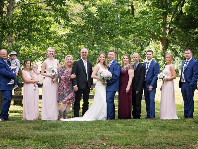 Mark and Karley&apos;s Wedding in Castleton on Hudson, New York 16