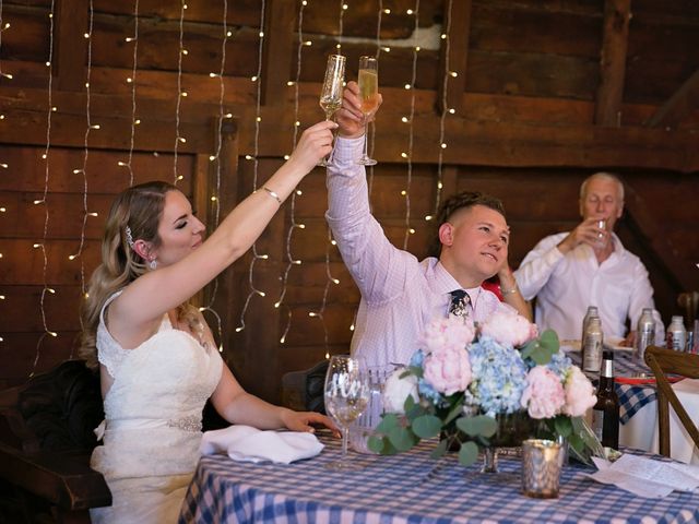 Mark and Karley&apos;s Wedding in Castleton on Hudson, New York 29