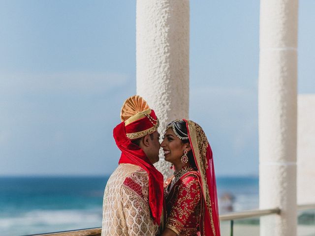 Rikesh and Pooja&apos;s Wedding in Cancun, Mexico 169