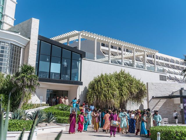Rikesh and Pooja&apos;s Wedding in Cancun, Mexico 208