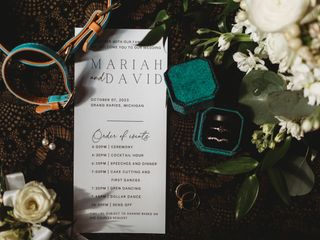 Mariah &amp; David&apos;s wedding 1